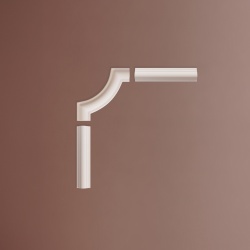 Chenar din poliuretan, Manavi, B8-2 - 8x8x1 cm