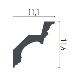 Cornisa poliuretan C914 - 11.6x11.1x200 cm - Img 2