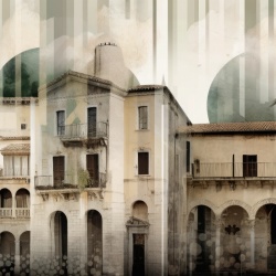 Fototapet Artistic Constructeur Taormina Rêve CT100