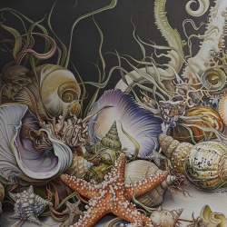 Fototapet Artistic Profond Etoile de mer Rêve PE100
