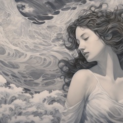 Fototapet Artistic Venus Anemoi Rêve VA106