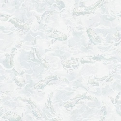 Fototapet, Atlantis Fish, White, Rebel Walls - Img 2