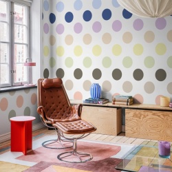 Fototapet, Big Dots, Pastel, Rebel Walls - Img 5