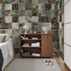 Fototapet, Birds of Paradise, Tiles, Rebel Walls - Img 9