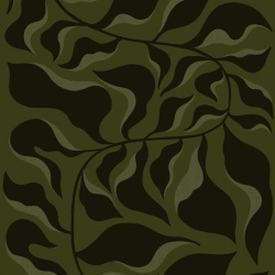 Fototapet, Bold Botanica, Dark Green, Rebel Walls - Img 2