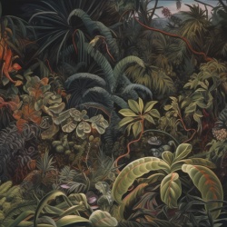 Fototapet Botanic Bosquet Perm Rêve BP107