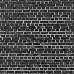Fototapet, Brick Wall, Black, Rebel Walls - Img 2