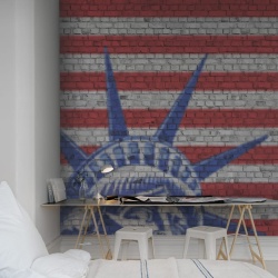 Fototapet, Bricks of Liberty, Rebel Walls