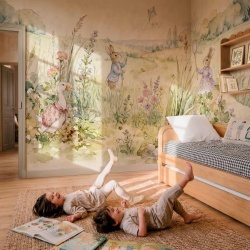 Fototapet, Bunnies, Mint, Coordonne - Img 2
