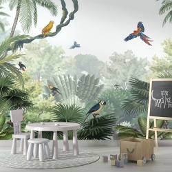 Fototapet Canopy Jungle - Natural, Kikki Belle - Img 5