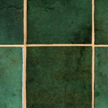 Fototapet, Ceramic Tiles, Emerald, Rebel Walls - Img 3