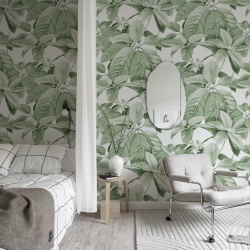 Fototapet, Chestnut, White, Rebel Walls