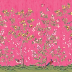 Fototapet, Chinoiserie Chic, Fuchsia, Rebel Walls - Img 5