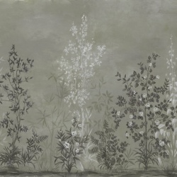 Fototapet, Chinoiserie Haze Green, Rebel Walls - Img 2