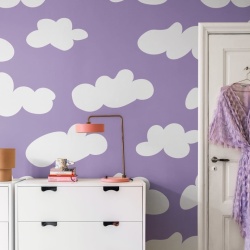 Fototapet, Cloudy, Lilac, Rebel Walls - Img 6