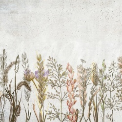 Fototapet, Concrete Meadow, Pastel, Rebel Walls - Img 2