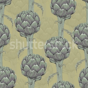 Fototapet, Cynara Grace, Soft Green, Rebel Walls - Img 2
