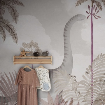 Fototapet, Dinosaur World, Pink, Rebel Walls - Img 3