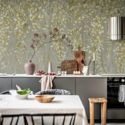 Fototapet, Draped Blossoms, Gold, Rebel Walls - Img 3