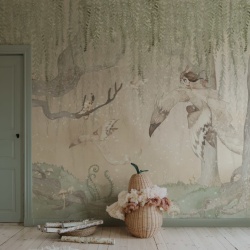 Fototapet, Dream Forest Girl, Green Rose, Rebel Walls - Img 5