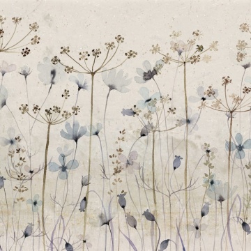 Fototapet, Dreamy Meadow, Blue, Rebel Walls - Img 2