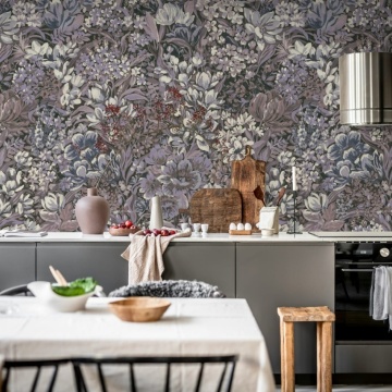 Fototapet, Floral Garden, Lilac, Rebel Walls - Img 3