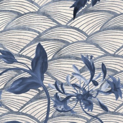 Fototapet, Floral Ripple, Blue, Rebel Walls - Img 8
