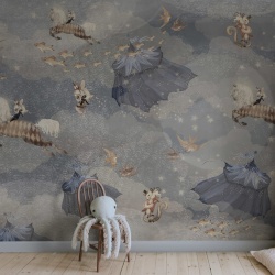 Fototapet, Flying Circus, Sky Blue, Rebel Walls - Img 7