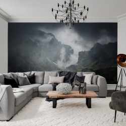 Fototapet, Foggy Valley, Rebel Walls