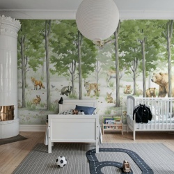 Fototapet, Friendly Forest, Green, Rebel Walls - Img 4