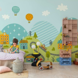 Fototapet, Funny Pathway, Multi, Rebel Walls