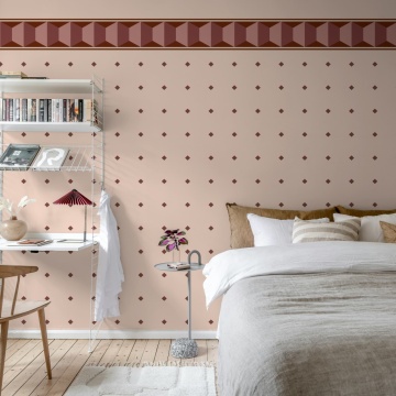 Fototapet, Gentle Manor, Pink, Rebel Walls - Img 3