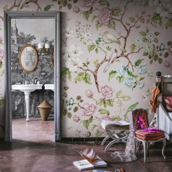 Fototapet, Grandiflora, Soft Pink, Rebel Walls - Img 3