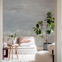 Fototapet, Heavenly Clouds, Dusty Pink, Rebel Walls
