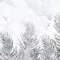 Fototapet, Hummingbird Leafs, Rebel Walls - Img 2