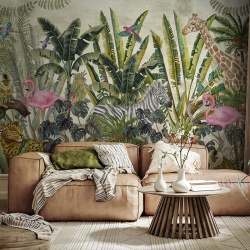 Fototapet Jungleful (bright), VLAdiLA
