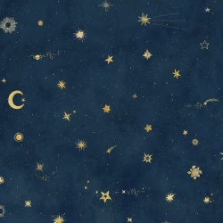 Fototapet lavabil, Starry Sky Petrol, Sandberg - Img 2