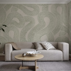 Fototapet lavabil, Zen Mural, Green, Sandberg