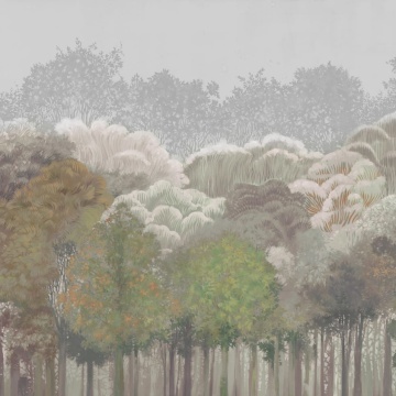 Fototapet, Leafy Forest, Fall, Rebel Walls - Img 2