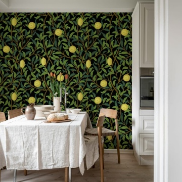 Fototapet, Lemon Garden, Midnight, Rebel Walls - Img 3