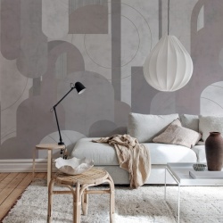 Fototapet, Lovely Arches, Gray, Rebel Walls - Img 3