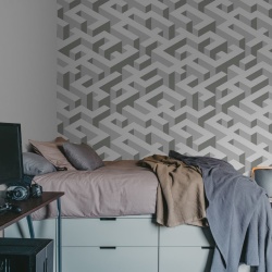 Fototapet, Mace Game, Gray, Rebel Walls