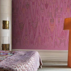 Fototapet, Manhattan, Hot Pink, Rebel Walls