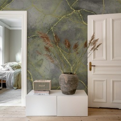 Fototapet, Marble Watercolor, Gray, Rebel Walls