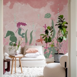 Fototapet, Mermaid World, Pink, Rebel Walls - Img 6