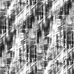 Fototapet, Neon City, Black, Rebel Walls - Img 6