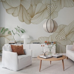 Fototapet, Opulence, Golden Lines, Rebel Walls