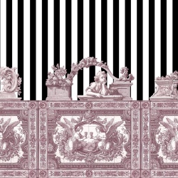 Fototapet Opulent Friezes, Rose - personalizat, VLAdiLA - Img 2