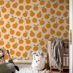 Fototapet, Oranges, Pink, Rebel Walls - Img 3