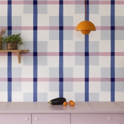 Fototapet, Outside The Box, Blue & Pink, Rebel Walls